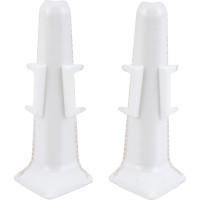 Внутренний угол для плинтуса DECONIKA (85 мм; 255 Ясень бьянко; 2 шт.) Д-П85-В-Ф2 255 ЯСН БНК