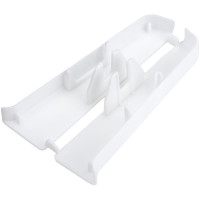 Торцевые заглушки для плинтуса DECONIKA (85 мм; 001 Белый; 2 шт.) Д-П85-Тп-Ф1 001 БЕЛ