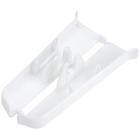 Торцевые заглушки для плинтуса DECONIKA (85 мм; 001 Белый; 2 шт.) Д-П85-Тп-Ф1 001 БЕЛ