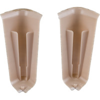 Наружный угол для плинтуса DECONIKA (70 мм; 208 Дуб мокко; 2 шт.) Д-П70-Нк-Ф2 208 ДУБ МОК