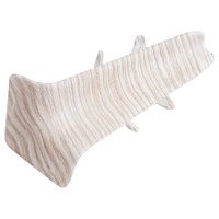 Внутренний угол для плинтуса DECONIKA (70 мм; 255 Ясень бьянко; 2 шт.) Д-П70-В-Ф2 255 ЯСН БНК