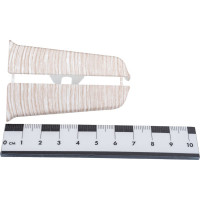 Торцевые заглушки для плинтуса DECONIKA (70 мм; 255 Ясень бьянко; 2 шт.) Д-П70-Тп-Ф1 255 ЯСН БНК