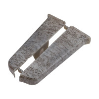 Торцевые заглушки для плинтуса DECONIKA (70 мм; 548 Лофт серый; 2 шт.) Д-П70-Тп-Ф1 548 ЛФТ СЕР