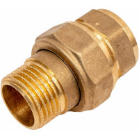 Переходник со сгоном LD PRIDE 1/2'' прямой латунь 549726