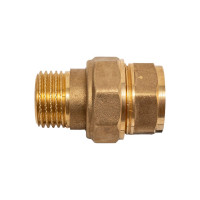 Переходник со сгоном LD PRIDE 1/2'' прямой латунь 549726