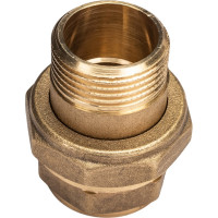 Переходник со сгоном LD PRIDE 1'' прямой латунь 549728