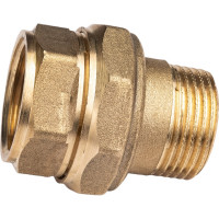 Переходник со сгоном LD PRIDE 1'' прямой латунь 549728