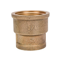 Переходная муфта LD PRIDE 3/4'' - 1/2'' вн/вн латунь 549732