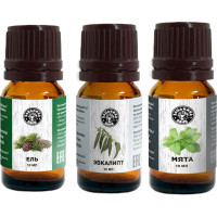 Набор эфирных масел Бацькина баня Дыши свободно 16102