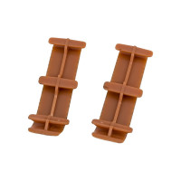 Соединитель для плинтуса IDEAL Классик 55 мм, 293 орех темный К-П55-С-Ф2 293 ОРХ ТЕМ