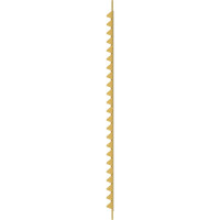 Решетка вентиляционная вытяжная 1724С (170x240 мм; АБС; бежевая) ERA 233-135