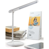 Светодиодный настольный светильник Лючия L360 "Гарвард" белый аккумулятор 5W, сенсорное управление, 4606400512226