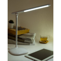 Светодиодный настольный светильник Лючия L360 "Гарвард" белый аккумулятор 5W, сенсорное управление, 4606400512226