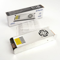 Электронный трансформатор FERON для светодиодной ленты 500W 12V (драйвер), LB009, 48009