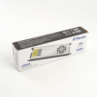 Электронный трансформатор FERON для светодиодной ленты 500W 12V (драйвер), LB009, 48009