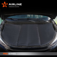 Утеплитель для двигателя Airline PRO, стеклоткань 260г/м2, цвет черный, 160x90 см ADAT003