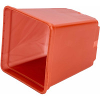 Горшок для рассады Ангора 0.25 л, 7x7х8 см, квадратный, терракотовый А5500тр