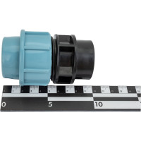 Муфта ПНД компрессионная с внутренней резьбой (32 ммx1") AV Engineering AVE1053201