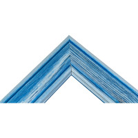 Деревянная рамка ООО Изометрика Polina 21x30 см синяя 0016-8-0004