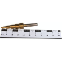 Сверло ступенчатое 4-12,0 HSS с износостойким покрытием ц/хв Beltools ri.166.31