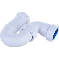 Сифон McAlpine без выпуска d40-40/40 P-образный 5255