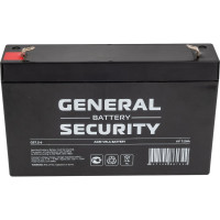 Аккумулятор для ИБП General Security GS7.2-6 6В, 7.2 Ач УТ-00001384