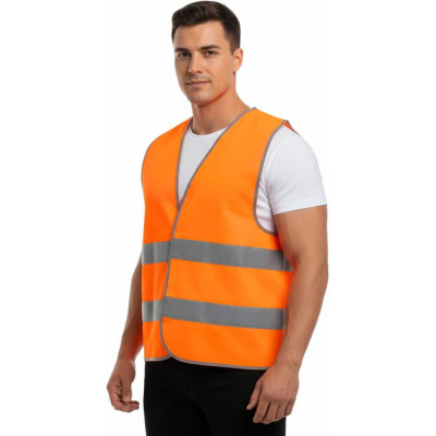 Сигнальный светоотражающий жилет Partex Стандарт оранжевый, размер 3XL, НФ-00002445