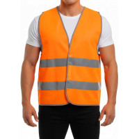Сигнальный светоотражающий жилет Partex Стандарт оранжевый, размер 3XL, НФ-00002445