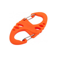 Двойной карабин Следопыт 5 см, abs-пластик PF-SH-20