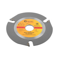 Диск пильный по дереву для УШМ Profi Plus (125x2.2x22.2 мм; 3 зуба с карбидными вставками) CUTOP 75-587