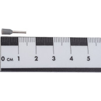 Наконечник-гильза HLT Ншви 0.75 мм2 с изолированным фланцем серый Е7508 упаковка 100 шт 084-04-53,084-04-053 4670042794036