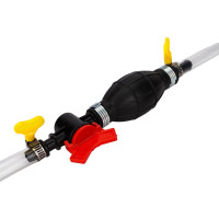 Насос для перекачки технических жидкостей Dollex ручной, груша, с краном, 3.0 м RPU-009