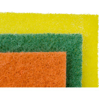 Губка для удаления сверхстойких загрязнений Fun Clean абразивная, 3 шт. 6799