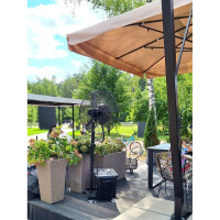 Напольный вентилятор с увлажнителем воздуха и пультом HomieLand HL-260 00-00014072