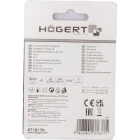 Биты ударные Т30, 50 мм, сталь S2, 2 шт HOEGERT TECHNIK HT1S170