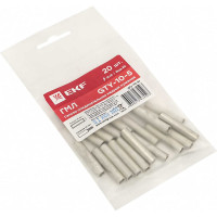 Соединительная медная луженая гильза EKF ГМЛ PROxima 20шт. GTY-10-5 gty-10-5r