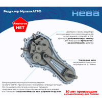 Мотоблок НЕВА Мототехника МБ2 МультиАГРО-ZS (GB225) 4650002230347