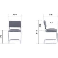 Стул UTFC бежевый СильвияСНZ21