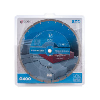 Диск алмазный по бетону STD 400х3.2х12х25.4/20 мм Diam 000693