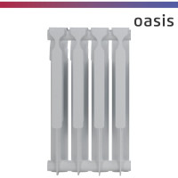 Биметаллический радиатор OASIS Эко 500/80/4 4640039487166