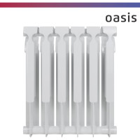 Биметаллический радиатор OASIS Эко 500/100/6 4640039487210