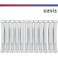 Биметаллический радиатор OASIS Эко 500/100/12 4640039487241