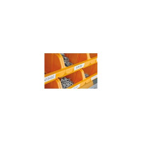Картридж с лентой Dymo S0720530 12 мм, 7 м, пластик, черный на белой ленте DYMO45013