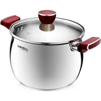 Набор 4 предмета VENSAL Joli кастрюля 2.4 л, кастрюля 6 л. две крышки VS1549