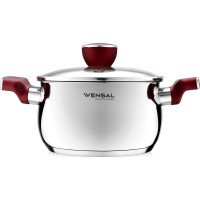 Набор 4 предмета VENSAL Joli кастрюля 2.4 л, кастрюля 6 л. две крышки VS1549