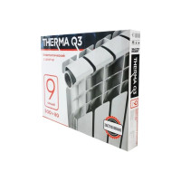 Биметаллический радиатор МЕТАЛЛСЕРВИС THERMA Q3 500/80 9 секций 1223414