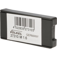 Набор метчиков VOLKEL из 3-х шт. М 1,6 шаг 0,35 мм HSS-G DIN352 V27310