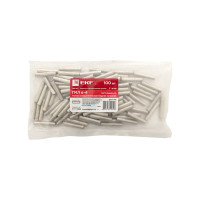 Соединительная медная луженая гильза EKF PROxima ГМЛ 6-4, ГОСТ, 100 штук gty-6-4g