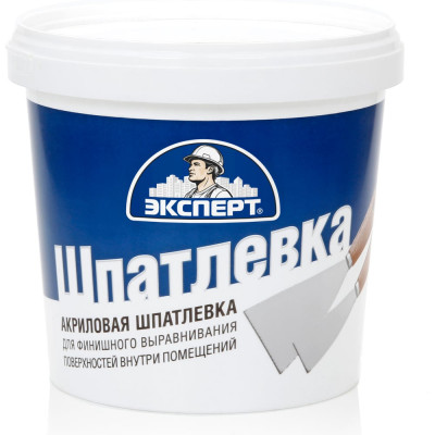 Акриловая финишная шпатлевка Эксперт 1,6 кг 25818