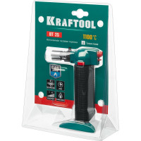 Автономная газовая горелка KRAFTOOL BT-25 с пьезоподжигом, 1300 С 55507